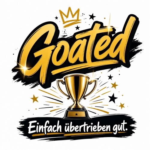 Tasse »Goated – Einfach übertrieben...