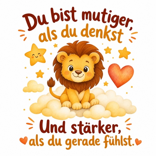 Tasse »Du bist mutiger, als du denkst«