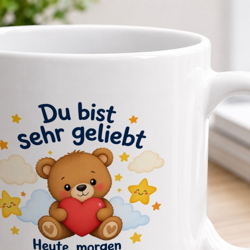 Tasse »Du bist sehr geliebt«