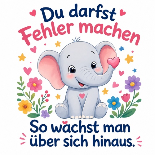 Tasse »Du darfst Fehler machen«