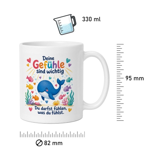 Tasse »Deine Gefühle sind wichtig«