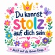 Tasse »Du kannst stolz auf dich sein«