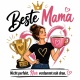 Tasse »Beste Mama – Nicht perfekt. Nur verdammt nah dran.«