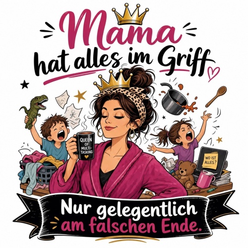 Tasse »Mama hat alles im Griff«