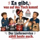 Tasse »Es gibt, was auf den Tisch kommt«