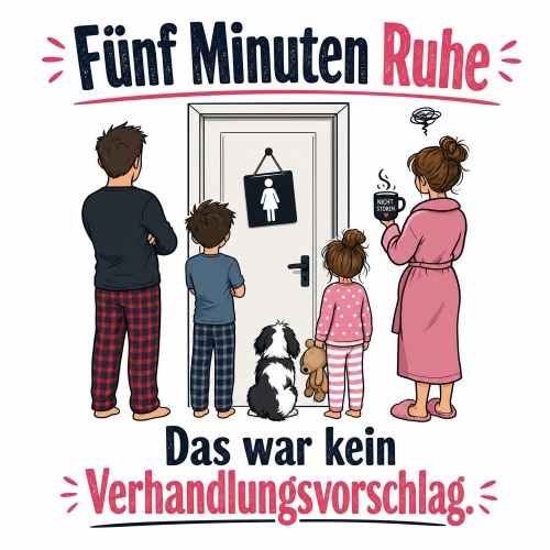 Tasse »Fünf Minuten Ruhe – kein...