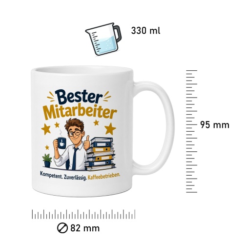 Tasse »Bester Mitarbeiter«