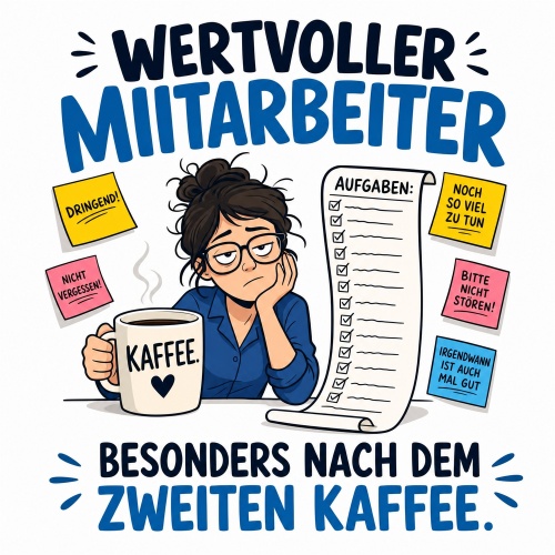 Tasse »Wertvoller Mitarbeiter – Besonders...