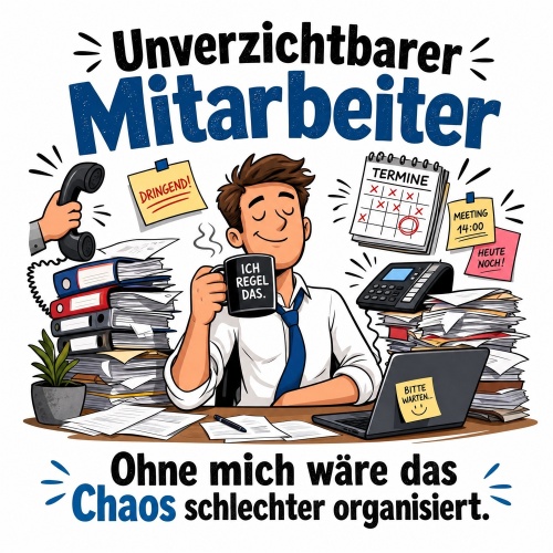 Tasse »Unverzichtbarer Mitarbeiter«