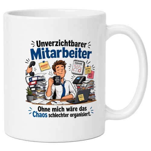 Tasse »Unverzichtbarer Mitarbeiter«