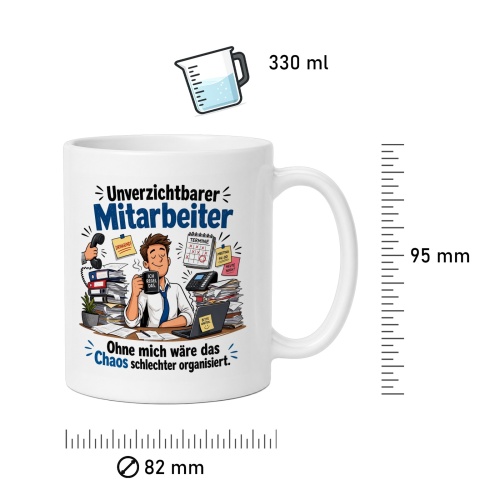Tasse »Unverzichtbarer Mitarbeiter«