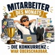 Tasse »Mitarbeiter des Monats – Die Konkurrenz war überschaubar«