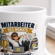 Tasse »Mitarbeiter des Monats – Die Konkurrenz war überschaubar«