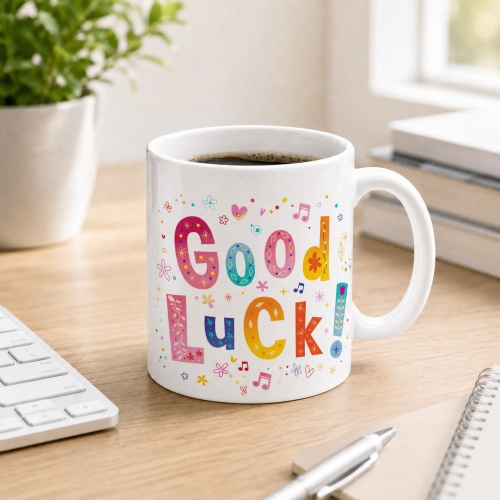 Tasse »Good luck!«