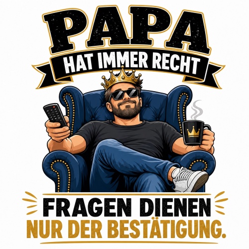 Tasse »Papa hat immer recht«