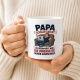 Tasse »Papa schläft nicht – überprüft Augenlider«