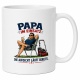 Tasse »Papa im Einsatz – Die Aufsicht läuft bereits«