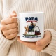 Tasse »Papa im Einsatz – Die Aufsicht läuft bereits«
