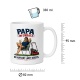 Tasse »Papa im Einsatz – Die Aufsicht läuft bereits«