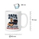 Tasse »Papa repariert das – Die Ersatzteile ...«