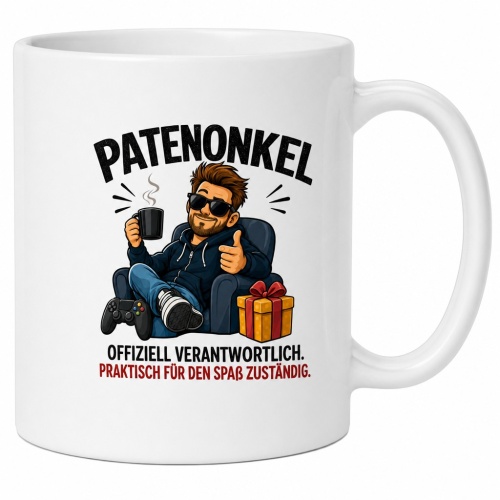 Tasse »Patenonkel – Offiziell...