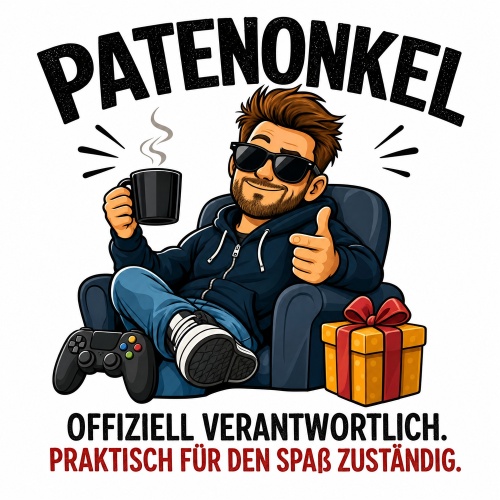 Tasse »Patenonkel – Offiziell...
