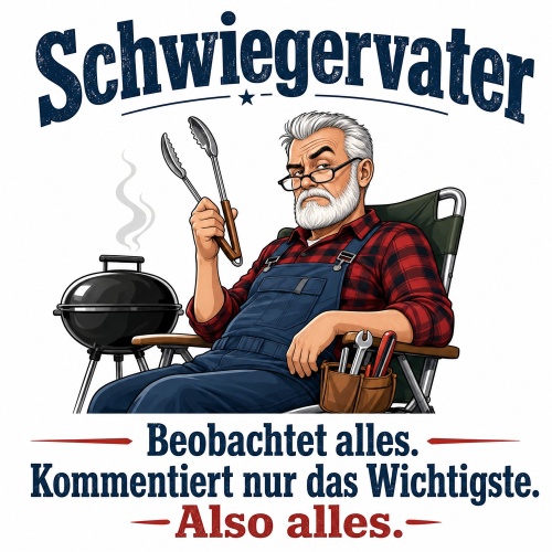 Tasse »Schwiegervater – Kommentiert alles«