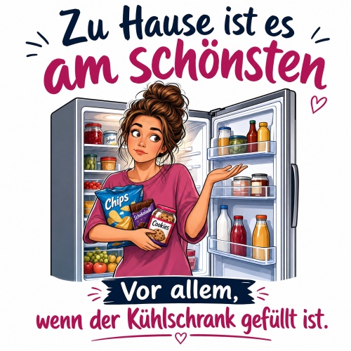 Tasse »Zu Hause ist es am schönsten«