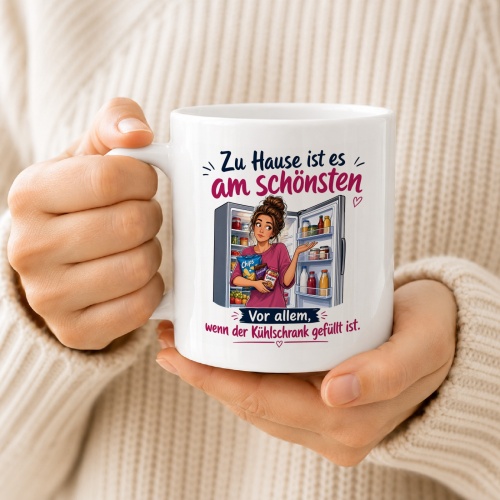 Tasse »Zu Hause ist es am schönsten«