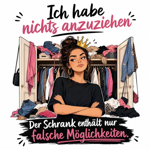 Tasse »Ich habe nichts anzuziehen«
