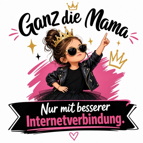 Tasse »Ganz die Mama. Nur mit besserer...