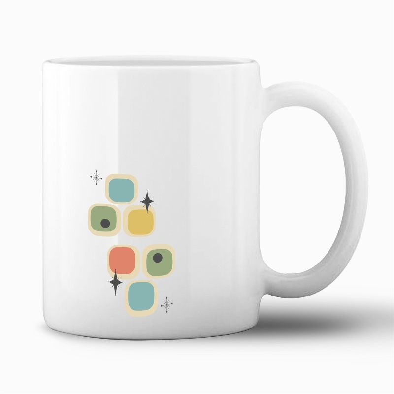 Tasse "60er Retro Muster"