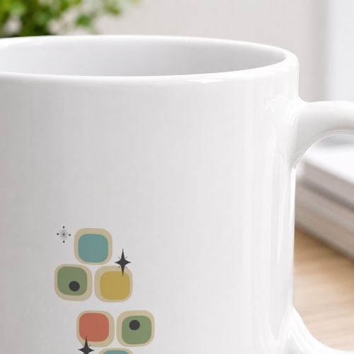 Tasse »60er Retro Muster«
