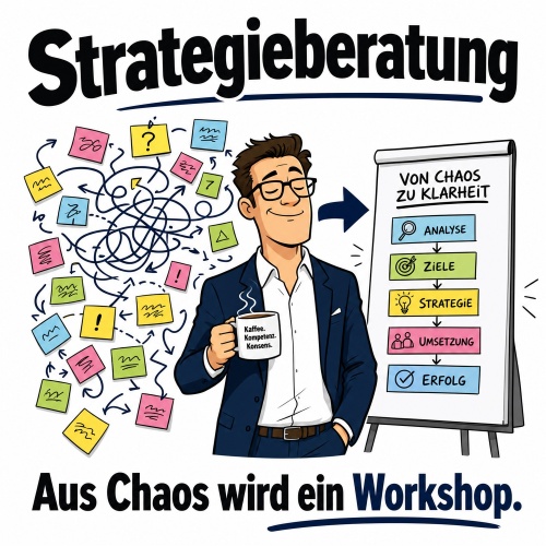Tasse »Strategieberatung – Aus Chaos wird ein...