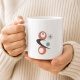 Tasse »60er Retro Muster«