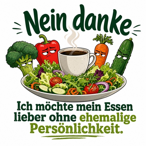Tasse »Nein danke, ich möchte mein Essen...