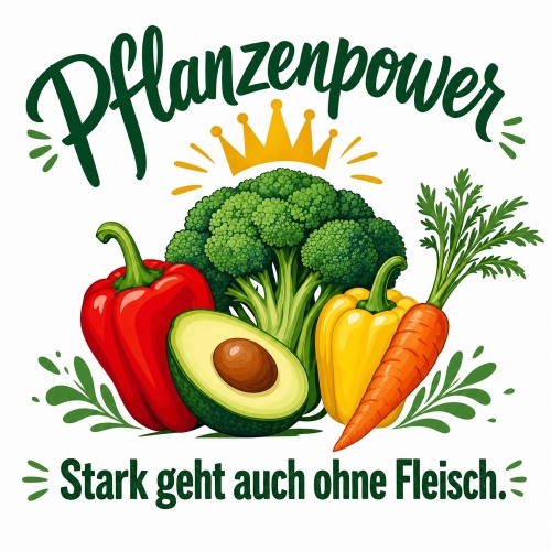 Tasse »Pflanzenpower – Stark geht auch ohne...