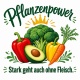 Tasse »Pflanzenpower – Stark geht auch ohne Fleisch«