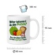 Tasse »Woher bekommst du dein Protein?«