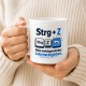 Tasse »Strg+Z – Mein meistgenutzter Lebensratgeber«
