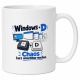Tasse »Windows+D Chaos kurz unsichtbar machen«