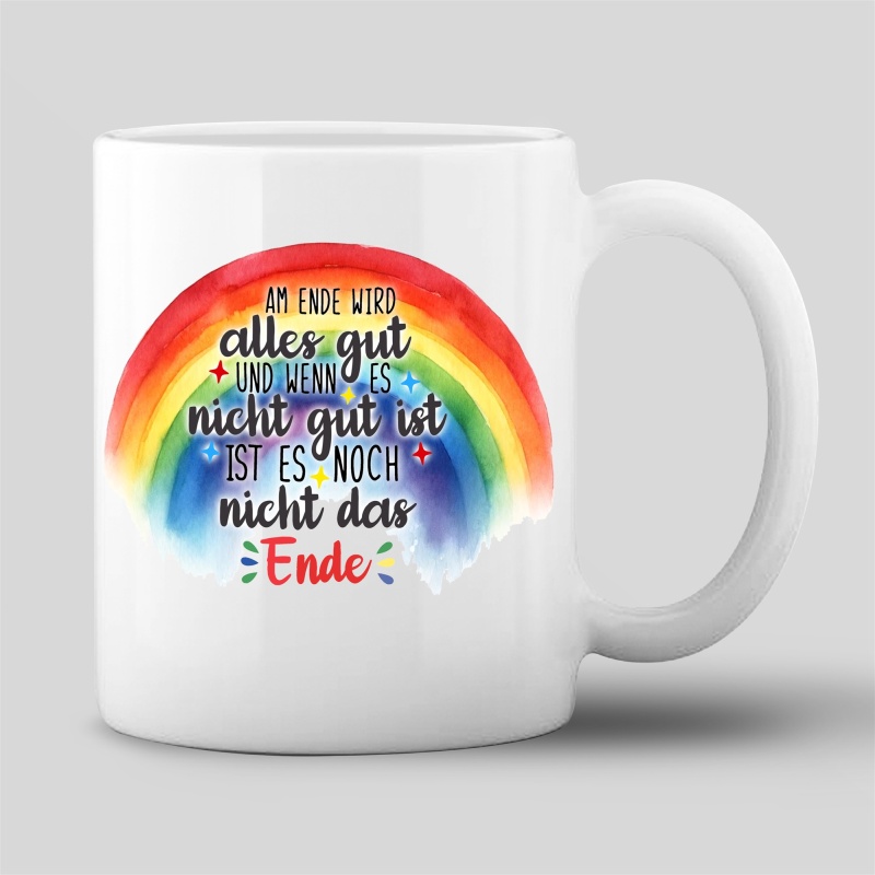 Tasse "Am Ende wird alles gut"