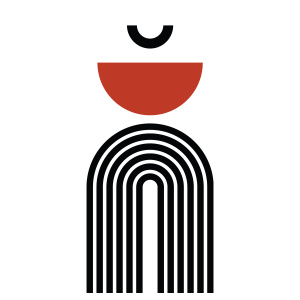 Tasse "70er Retro Muster"