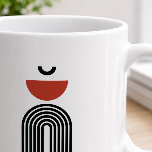 Tasse »70er Retro Muster«