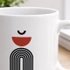 Tasse »70er Retro Muster«