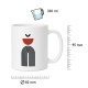 Tasse »70er Retro Muster«