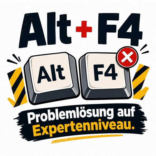 Tasse »Alt+F4 – Problemlösung auf...