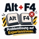 Tasse »Alt+F4 – Problemlösung auf Expertenniveau«