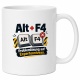 Tasse »Alt+F4 – Problemlösung auf Expertenniveau«