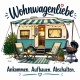 Tasse »Wohnwagenliebe – Ankommen. Aufbauen. Abschalten.«